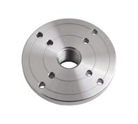 LLMWFA Brida de placa frontal acero, torno con rosca M33 x 3,5 mm 1"/8TPI M18-2, accesorio herramientas torneado for carpintería(100mmxM33x3.5)