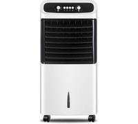 LLNWDNB Climatizador Evaporativo 70W Aire Acondicionado Portátil Función Fría Humidificador Ventilador 3 Velocidades Panel Táctil Depósito 12L Temporizador 8H Enfriador De Aire Portátil A
