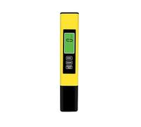 LLOOPK Probador de TDS, Probador de Agua Digital 4 en 1, medidor TDS Temperatura, EC Alta precisión, Temp PPM(Yellow)