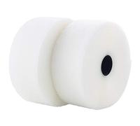 LLPT Cinta de nylon 5 cm x 5 m Cierre de nylon de ancho Almohadilla Cinta de bucle y cinta de gancho, Sin adhesivo cinta de bucle y cinta de gancho, blanco(NHW223)