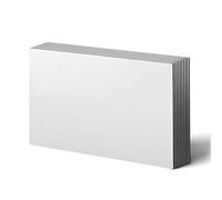 LLPT Hojas Magnéticas de Borrado en Seco | 6 Paquetes | 15cm x 21cm | Reutilizables Lavables sin Adhesivo Recortables | para Refrigerador Escritorio Estante Pizarra Blanca Bricolaje (MSW598) | Blanco