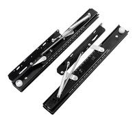 LMXRYPD Guias Correderas para Cajones de Mesa Elevadora, Rieles para Cajones para Cajones, Guias Cajones Carriles con Extensión Lateral para Mesa de Comedor y Escritorio(32cm/12.6in)