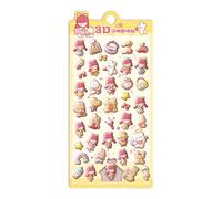 Lnhgh Pegatinas para niños, pegatinas de espuma de animales de dibujos animados de recompensa - Decoración Scrapbooking Cuadernos Fiestas Niños Niñas Halloween Navidad