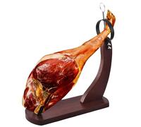 Lnhgh - Soporte de jamón para cortar, soporte para cortar jamón de madera | con almohadilla antideslizante, soporte de cocina estable con almohadilla antideslizante, soporte de jamón para