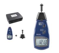 LNHHG Estroboscopio Digital de Mano Tacómetro de Contacto Digital RPM Medidor Herramientas medición Tach Datos sin SM6236E
