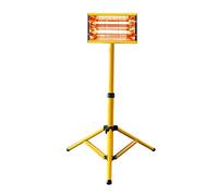LNHHG Lámpara de curado de Pintura 2000W Infrared Paint Curing Lamp Handheld Short Wave Heater Baking Light Shortwave Liftable Car Body Drying para Cabina de Pintura y Taller de Garaje