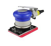 LNHHG Mini lijadora de Aire, el tamaño del rectángulo es 70 * 100 mm Máquina neumática Pulido por Herramienta Amoladora Eficiente Papel Arena Viscosa Fuerte(812BLUE)