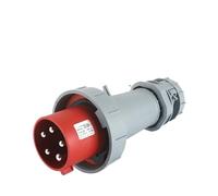 LNMOUMEZB Móvil Expuesto y Oculto Industrial y Conector de Enchufe Recto Oblicuo Centro de Datos fábrica de iluminación de Escenario(5P 63A IP676H)