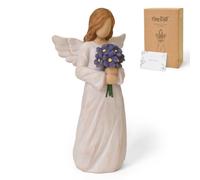 Lnrkai Forget Me Not - Regalos de condolencias por la pérdida de un ser querido, regalos de aborto espontáneo para madres y papá, estatua esculpida pintada a mano para regalo conmemorativo de duelo