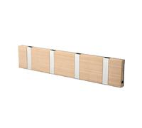 LoCa Perchero de pared Knax 40 cm roble enjabonado-gris