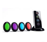 Localizador de artículos RF inalámbrico, pitido de alto volumen de 80 dB para llaves, carteras, equipaje, rango de 131 pies