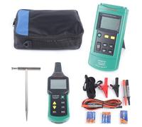 Localizador de cables, dispositivo de búsqueda de roturas de cable para robot cortacésped MS6818 12V-400V AC/DC Multifuncional Portátil Detector de fallos, para construcción de cables de comunicación
