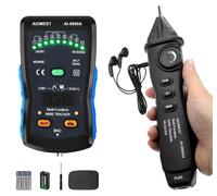 Localizador de cables subterráneos, con una precisión de ±5%, peso: 0,44 kg, incluye manual de instrucciones