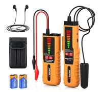 Localizador de cables subterráneos F04, alcance de 300 metros, color naranja