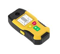 Localizador de Montantes para Escáner Multifunción LCD Alta Precisión | Detector Digital Cables Tuberías Corriente Para magnético, cables CA, viguetas, colgar cuadros, fontanería y Amarillo
