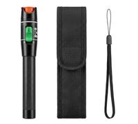 Localizador Visual de Defectos Visual Tester Fallas 30mW 30KM Verde | Probador de Cable de Fibra Óptica con para Telecomunicaciones y Redes,Detección Precisa de Roturas,Diseño Portátil Duradero