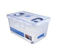 Lock & Lock Hermético 2059103 PP clásico rectangular Caja con plástico transparente manejar 45 x 30 x 23 cm