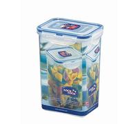 Lock & Lock - Juego de 6 recipientes de Almacenamiento (1,3 L, 135 x 102 x 185 mm, Rectangular)