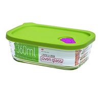 Lock & Lock LLG325 - Oven Glass para microondas y horno, vidrio, transparente, 18,5 x 9,3 x 5,4 cm