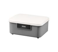 Lockable Medicine Box, Combination Safe Organizer, Portable Password Storage, Large Capacity Case, Secure Latch System, Durable Shell Design, Perfect for Office, Kitchen, 10.31x8.66x4.76 inches