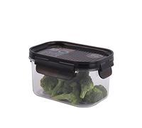 LocknLock Contenedor, Tritan, Negro, 450 ml