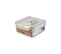LocknLock Tarro para sándwich TO GO con separador, 1,2 L, 100% hermético, apto para lavavajillas y microondas, sin BPA, con compartimentos separadores