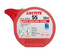 Loctite K97870 Henkel 55 - Sellador de tuberías, multicolor, 50 m
