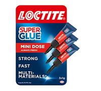 Loctite - Lote de pegamento SuperGlue, 3 x 1 g