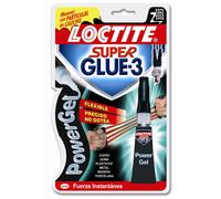 Loctite Super Glue-3 Power Flex Gel – Adhesivo flexible y resistente 3 g