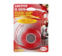 LOCTITE SI 5075 Cinta de Silicona Autovulcanizante, Rollo 4,27m | Cinta de silicona autovulcanizante sin adhesivo, aislante e impermeable, -54 a 260 °C, para mangueras y tuberías