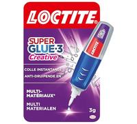 Loctite Strong Glee/Super Glue 3 - Perfect Pen 3g | Pegamento fuerte, Fórmula de gel antigoteo, aplicador preciso bolígrafo, pegado 10-20 segundos, multimaterial, reposicionable