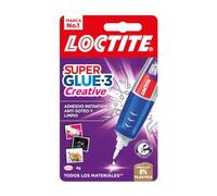 Loctite Adhesivo Super Glue-3 Creative Pen, transparente, instantáneo, antigoteo y de precisión, 4 g