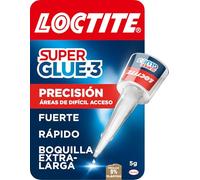 Loctite Pegamento Super Glue-3 Precisión - Transparente, instantáneo, triple resistente - 1x5 g