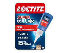 Loctite Adhesivo líquido de cianoacrilato Super Glue-3 XXL extrafuerte transparente 20 g