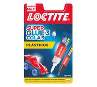 Loctite superglue-3 plasticos dificiles pegamento 2gr + activador 4ml