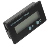 LOCZUK Comprobador de Batería Digital Pantalla LCD y Medidor de Capacidad para Baterías de Ácido, Herramienta para Uso en Vehículos Eléctricos y Hogar