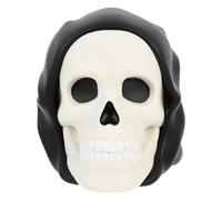 LOCZUK Tope de Puerta Práctico de Pvc Negro, Soporte Flexible Anticolisión para Puertas, Accesorio Original para Uso Hogar Temática de Halloween