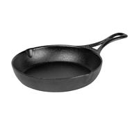 Lodge Blacklock - Sartén de hierro fundido de 17,78 cm con triple drenaje, ligera, fácil de limpiar, utensilios de cocina premium