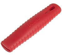 Lodge MFG Carbon-Steel Skillet Handle Holder, Red Silicone