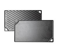 Lodge Plancha Grill rect. Reversible-Hierro Fundido 42x24cm INLODGE.LDP3, Inoxidable, 42 x 24cm