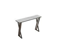 loeusjfnr Mesa de Altura de Barra Mesa de Bar con losa Roca for cafetería, Mesa Moderna y Sencilla mármol for Pared Sala Estar en casa, Larga Alta