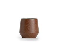 loeusjfnr Taza De Té De Cerámica Taza de té cerámica gruesa, estilo antiguo japonés Wabi-sabi, hecha barro roca antigua, taza for beber en casa, individual, anfitrión retro Tazas Para Té