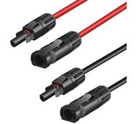 LogiLink PHC0105: Juego de cables de extensión solar LogiLink, PVC - PVC, 10 metros