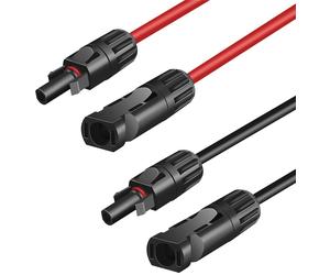 LogiLink PHC0105: Juego de cables de extensión solar LogiLink, PVC - PVC, 10 metros