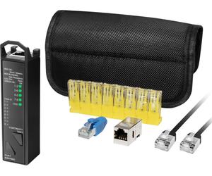 LogiLink Profesional WZ0076, probador de cables de red LogiLink 3 en 1, color