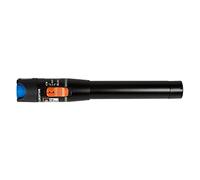 LogiLink Professional WZ0049 - Comprobador de continuidad de fibra óptica (10 mW, para 2,5 + 1,25 manguitos), color negro