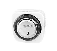 LogiLink Temporizador mecánico, IP20 para Proteger contra el Contacto con los Dedos u Objetos similares