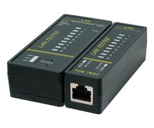 Logilink wz0080 comprobador de cables de red rj-45 & sfp tester negro