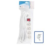 Logon professional lps070 base múltiple 5 m 4 salidas ac interior bla