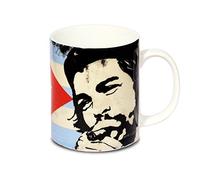 Logoshirt La Bandera Cubana Taza de Cafe - Cuban Flag - Che Guevara Taza - Hasta la Victoria Siempre ! - Culto Taza para Té - negro - Diseño original con licencia